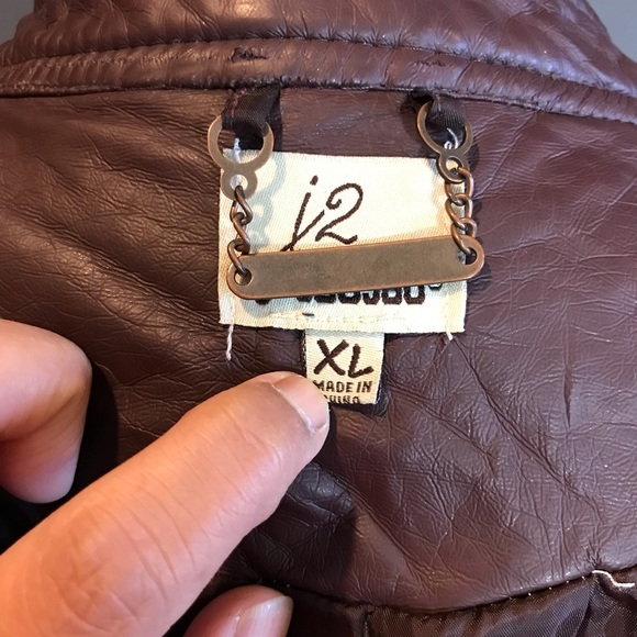 J2 by Jou Jou Faux Leather Jacket - Picture 9 of 11